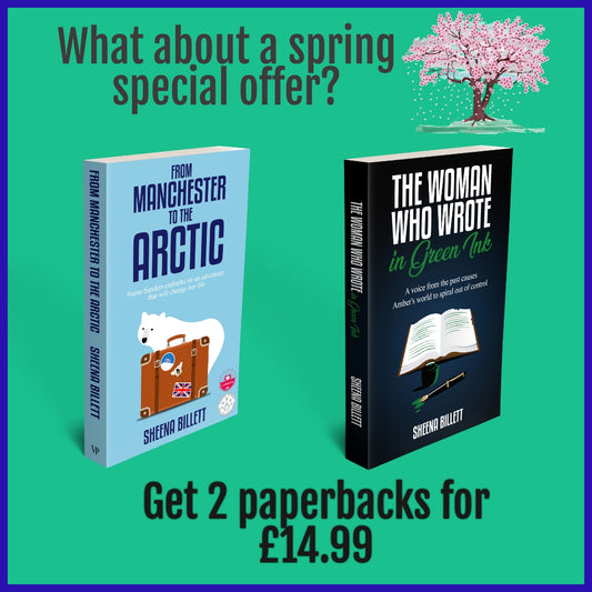 Two paperbacks for £14.99